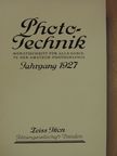 Dr. Eugen Irmenbach - Photo-Technik 1927. januar-dezember [antikvár]