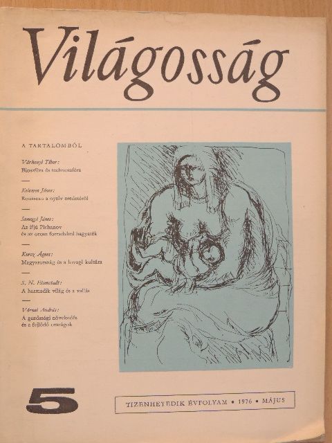 Balázs György - Világosság 1976. május [antikvár]