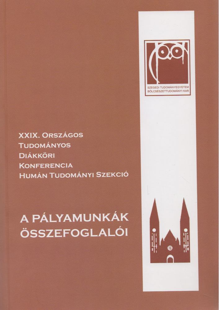 Révész Éva (szerk.) - A pályamunkák összefoglalói [antikvár]