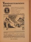 Bálint Nagy I. - Természettudományi Közlöny 1930. november 1. [antikvár]