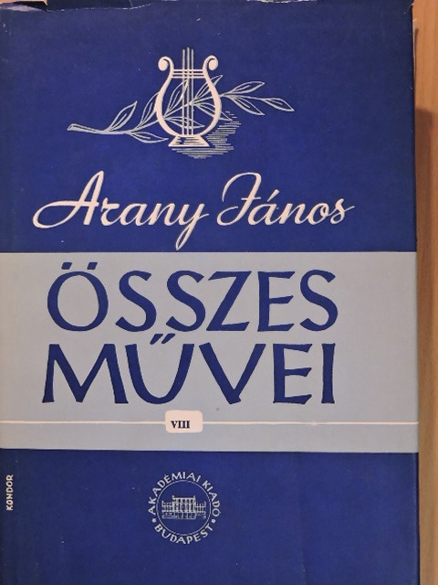 Arisztophanész - Arany János összes művei VIII. [antikvár]