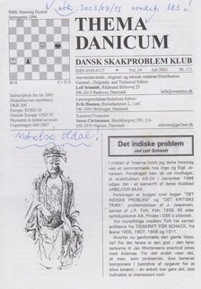 Erik Hansen - Thema Danicum 2003/Juli [antikvár]