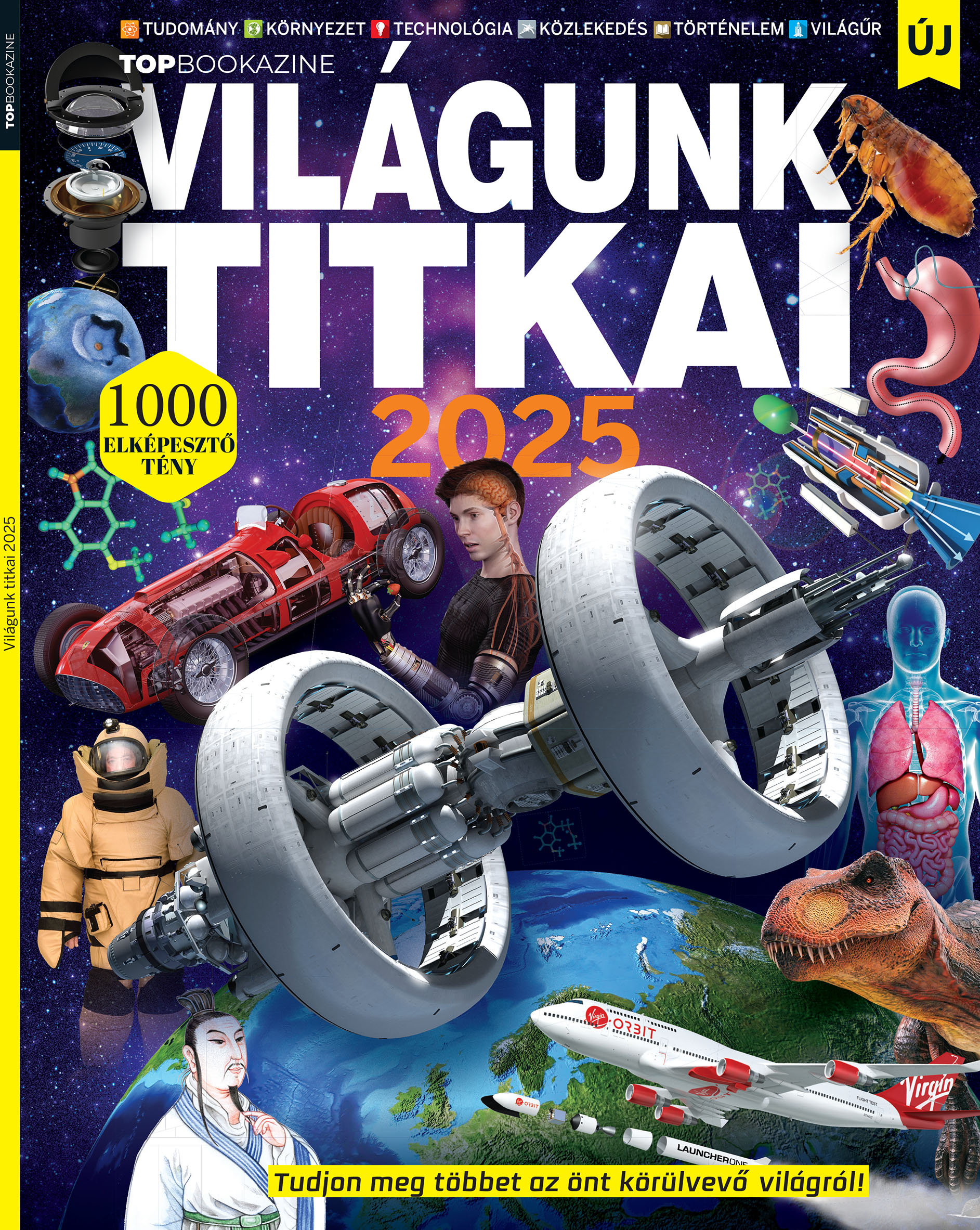 Brezvai Edit - szerk. - Top Bookazine - Világunk titkai 2025
