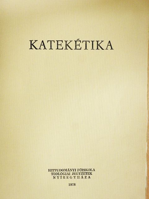 Brückner Ákos - Katekétika [antikvár]
