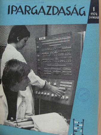 Bánki Pál - Ipargazdaság 1974. január-december [antikvár]