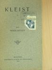 Weber Arthur - Kleist [antikvár]