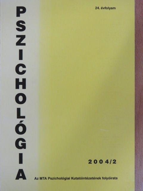 Dósa Zoltán - Pszichológia 2004/2. [antikvár]