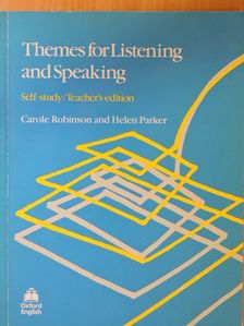 Carole Robinson - Themes for Listening and Speaking [antikvár]