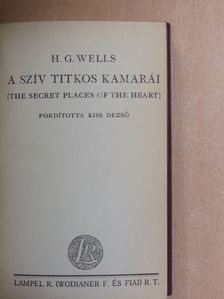 H. G. Wells - A szív titkos kamarái [antikvár]