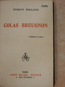 Romain Rolland - Colas Breugnon [antikvár]
