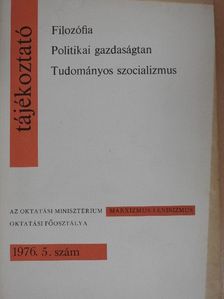 Ágh Attila - Tájékoztató 1976/5. [antikvár]