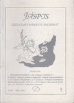 Biczó Iván (szerk.) - Jáspis szellemtudományi folyóirat II. évfolyam 3. szám. [antikvár]