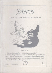 Biczó Iván (szerk.) - Jáspis szellemtudományi folyóirat II. évfolyam 3. szám. [antikvár]