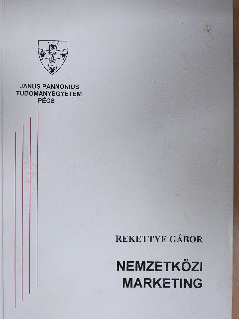 Rekettye Gábor - Nemzetközi marketing [antikvár]