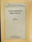 Kramer Imre - A magyarországi német népdal [antikvár]