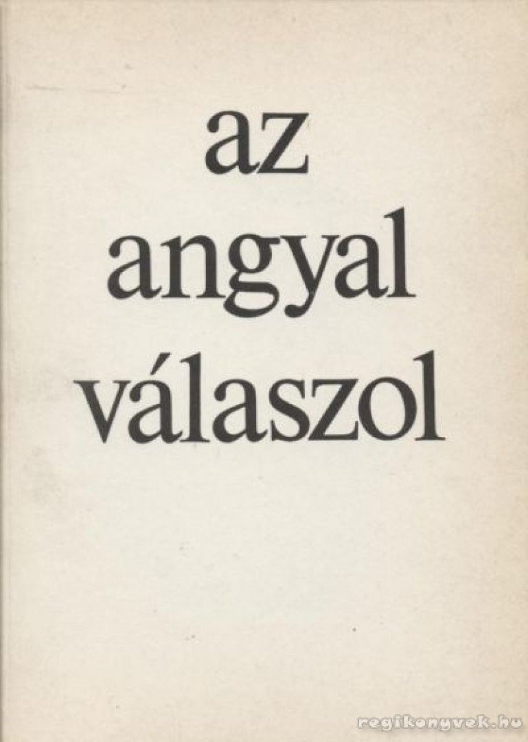 Mallász Gitta - Az angyal válaszol [antikvár]