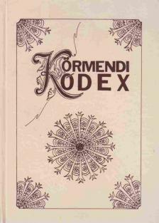Baxai T. György - Körmendi kódex [antikvár]