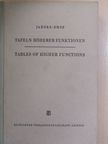 Jahnke - Tafeln höherer Funktionen/Tables of higher functions [antikvár]