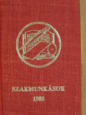 Szakmunkások 1985 (minikönyv) [antikvár]