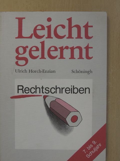 Ulrich Horch-Enzian - Leicht gelernt [antikvár]
