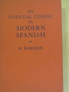 H. Ramsden - An Essential Course in Modern Spanish [antikvár]