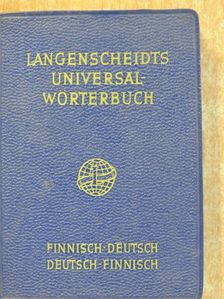 Langenscheidts Universal-Wörterbuch Finnisch [antikvár]