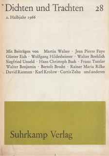 Dichten und Trachten 28 [antikvár]