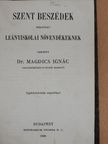 Dr. Magdics Ignác - Szent beszédek [antikvár]