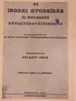 Dr. Barabási László - Az irodai gyorsírás új módszerű rövidítésgyűjteménye [antikvár]