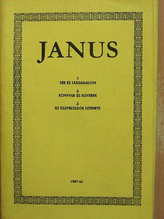 Ellen Dissanayake - Janus 1987. tél [antikvár]