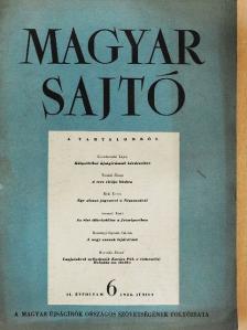 Andai Ferenc - Magyar Sajtó 1956. június [antikvár]