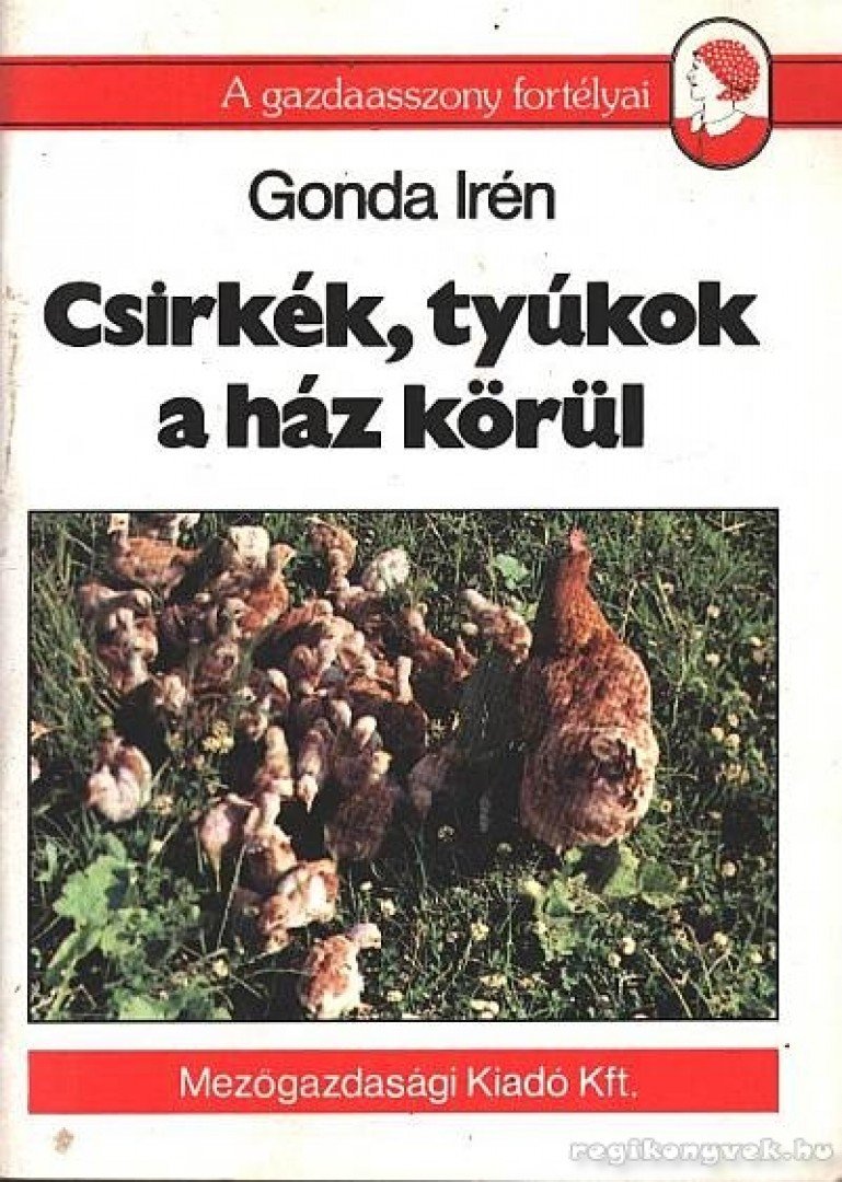 Gonda Irén - Csirkék, tyúkok a ház körül [antikvár]