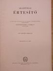 A. N. Nyeszmejanov - Akadémiai Értesítő LXII. kötet 507. szám [antikvár]