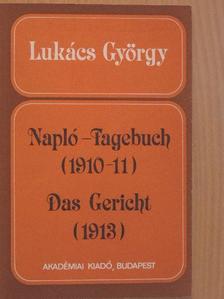 Lukács György - Napló - Tagebuch/Das Gericht [antikvár]