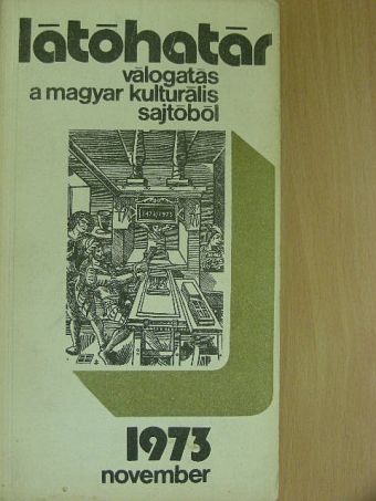 Ágh István - Látóhatár 1973. november [antikvár]