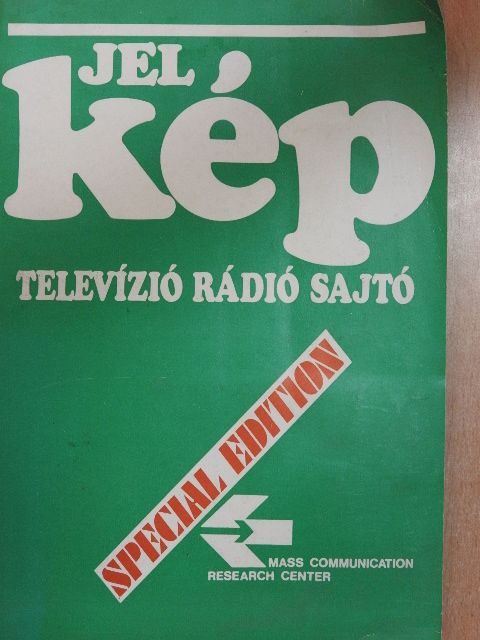 Almási Miklós - Jel-kép Special Edition for the Cultural Forum 1985 [antikvár]