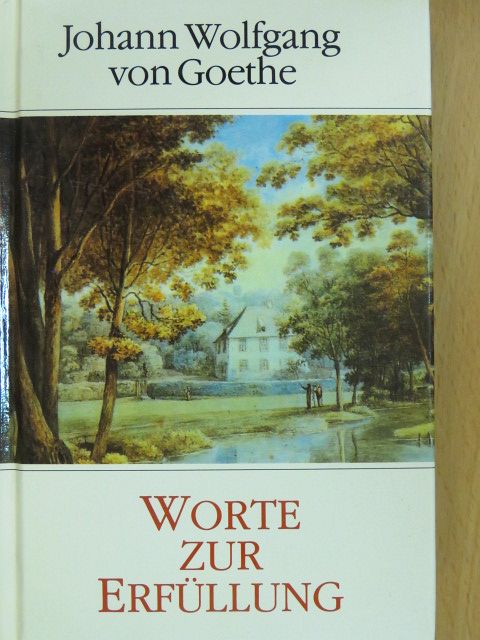 Johann Wolfgang von Goethe - Worte zur Erfüllung [antikvár]