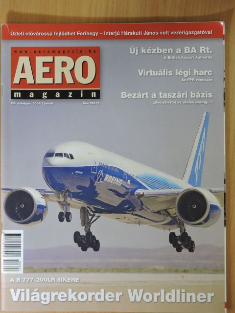 Aero Magazin 2006. január [antikvár]