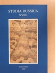 Studia Russica XVIII. [antikvár]
