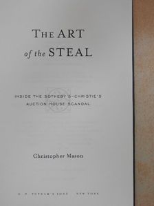 Christopher Mason - The Art of the Steal [antikvár]