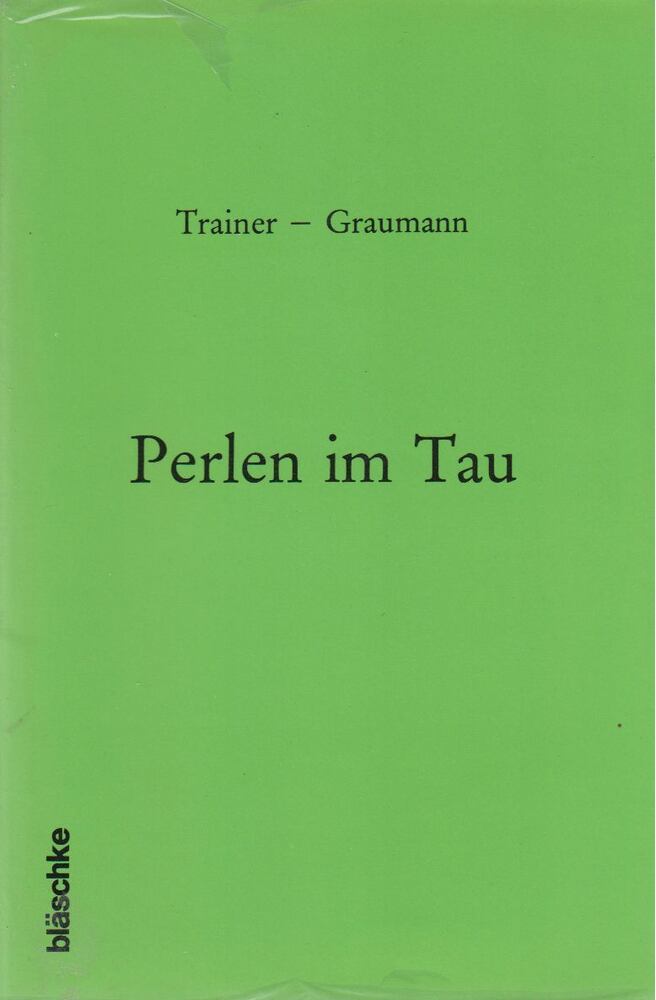 Trainer - Graumann - Perlen im Tau [antikvár]