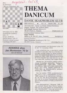 Holger Helledie - Thema Danicum 2002/Oktober [antikvár]