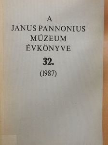 Fülep Ferenc - A Janus Pannonius Múzeum évkönyve 1987 [antikvár]