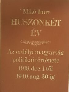 Mikó Imre - Huszonkét év [antikvár]