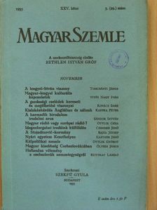 Bajza József - Magyar Szemle 1935. november [antikvár]