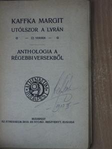 Kaffka Margit - Utólszor a Lyrán [antikvár]