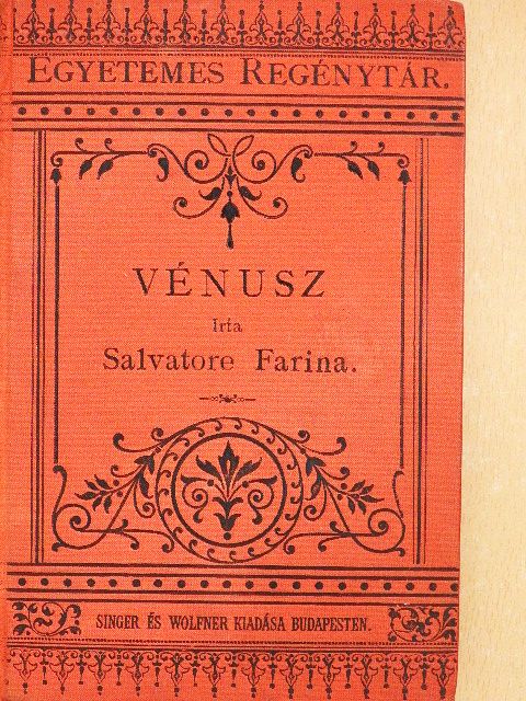 Salvatore Farina - Vénusz [antikvár]