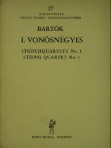 Bartók Béla - I. vonósnégyes [antikvár]