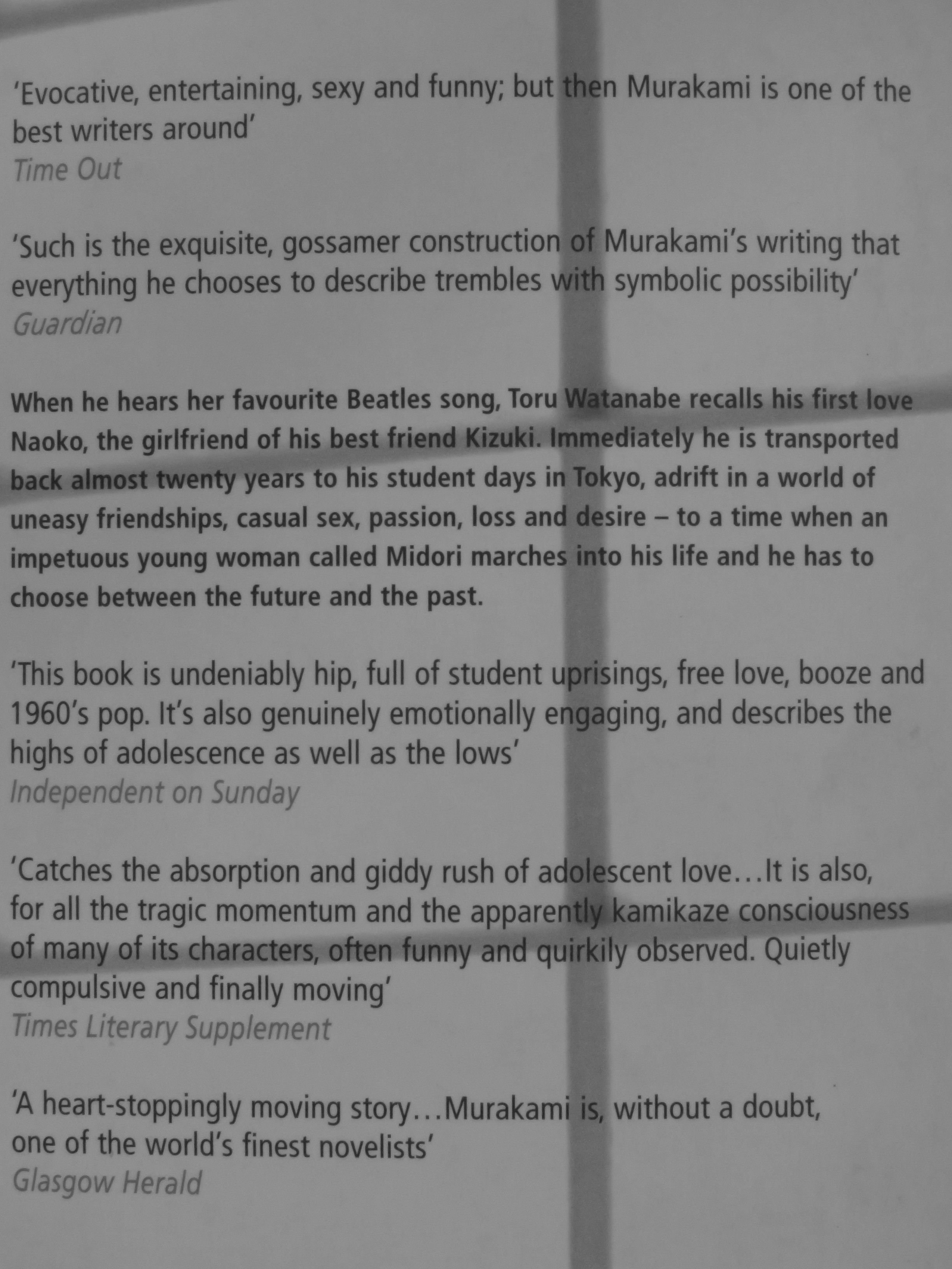 Haruki Murakami - Norwegian Wood [antikvár]