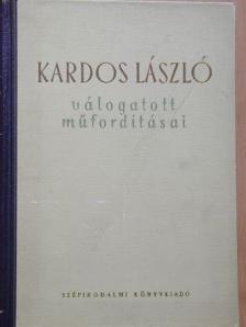 André Chénier - Kardos László válogatott műfordításai [antikvár]